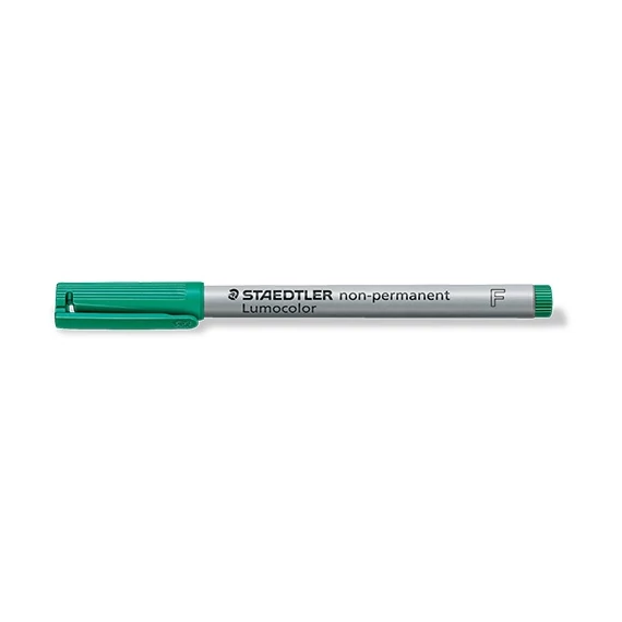 Marker Staedtler Lumocolor non-permanent F zöld