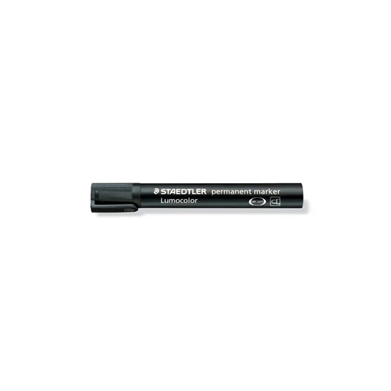 Marker Staedtler Lumocolor permanent kerek fekete