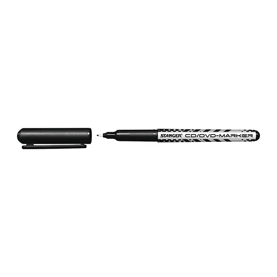 Marker Stanger CD/DVD permanent fekete
