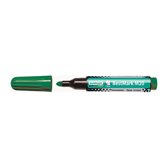 Marker Stanger M20 permanent kerek mini zöld