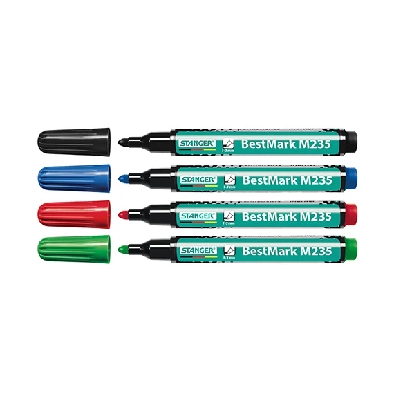 Marker Stanger M235 permanent kerek 4 db-os klt.