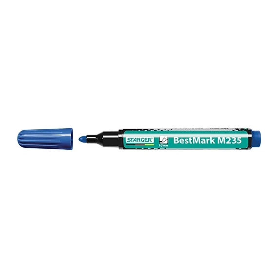 Marker Stanger M235 permanent kerek kék