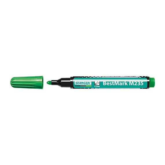 Marker Stanger M235 permanent kerek zöld