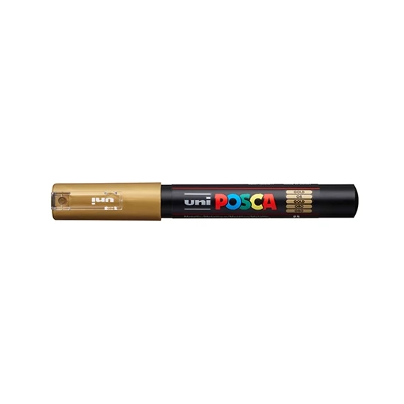 Marker Uni dekor Posca PC-1M Arany 0,7 mm