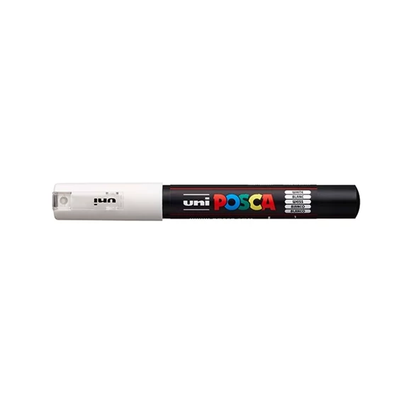 Marker Uni dekor Posca PC-1M Fehér 0,7 mm