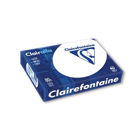Másolópapír Clairefontaine Clairalfa A/4 80g 500 ív/csomag
