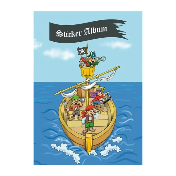 Matricagyűjtő album Herma Kalóz kaland