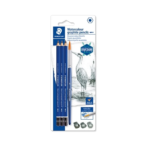 Művészeti akvarell ceruza Staedtler Design Journey 4 db-os klt.