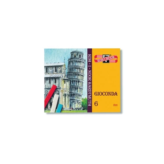 Művészeti olajkréta Koh-i-noor Gioconda 6 db-os klt. 8111