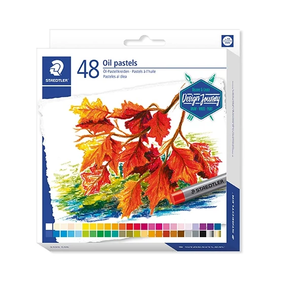 Művészeti olajpasztell Staedtler Design Journey 48 db-os klt.