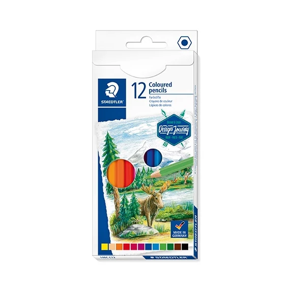 Művészeti színes ceruza Staedtler Design Journey 12 db-os klt.