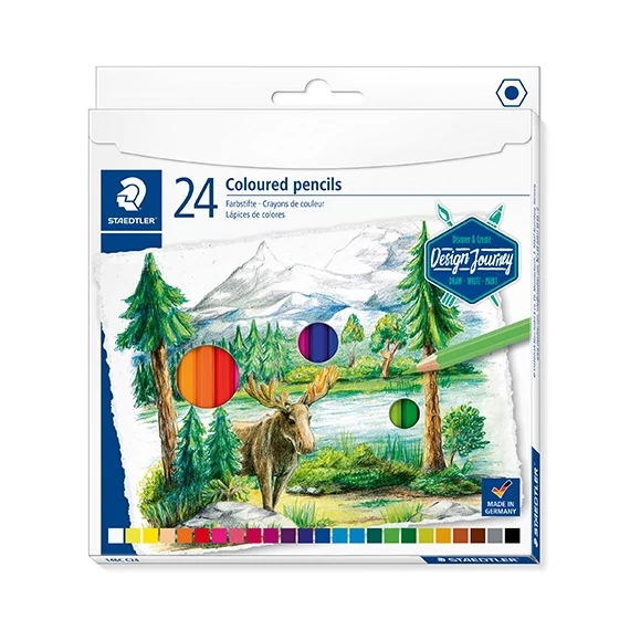 Művészeti színes ceruza Staedtler Design Journey 24 db-os klt.