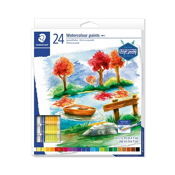 Művészeti tempera Staedtler Design Journey 24 db-os bliszteres