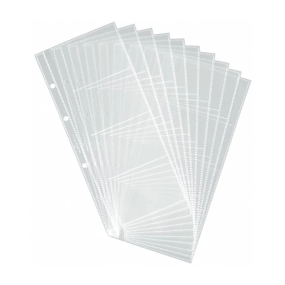 Névjegykártyatartó betét Durable Visifix 80 db-os egysoros 10 db/csomag