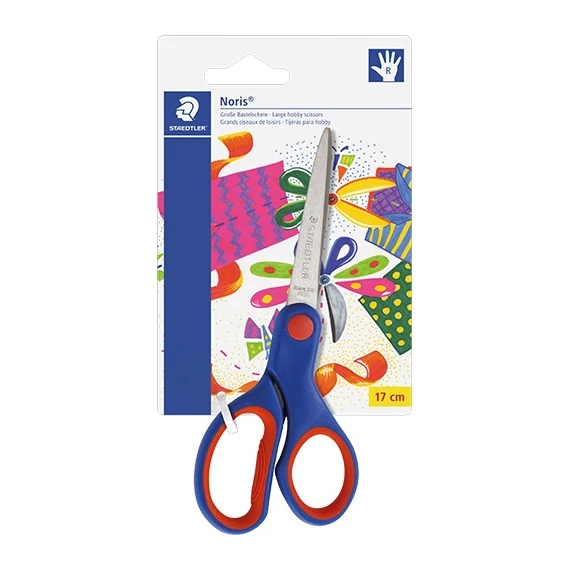 Olló Staedtler Noris Club 17 cm irodai rozsdamentes acél