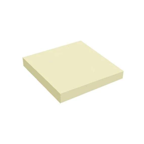 Öntapadós jegyzettömb Centrum 76x76 mm 100 lapos sárga