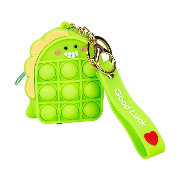 Pénztárca Centrum Pop it szilikon 5,5x7,5 cm vegyes