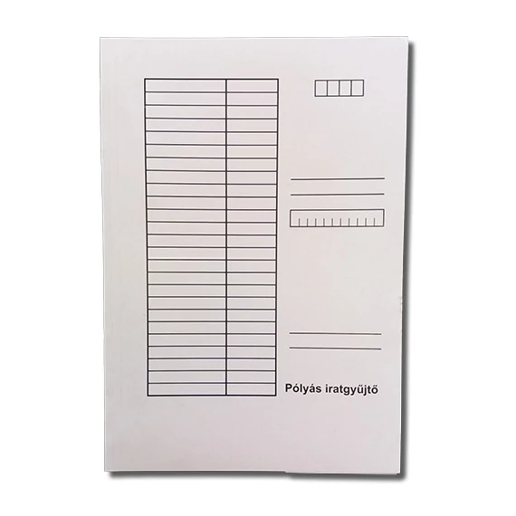 Pólyás iratgyűjtő pd A/4 230g fehér