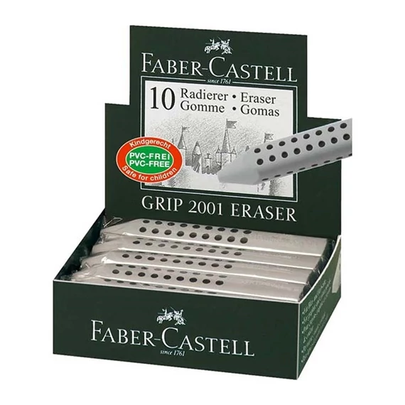 Radír Faber-Castell Grip 2001 szürke