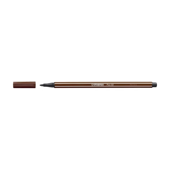 Rostirón Stabilo Pen 68 1,0 mm barna