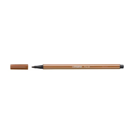 Rostirón Stabilo Pen 68 1,0 mm világosbarna