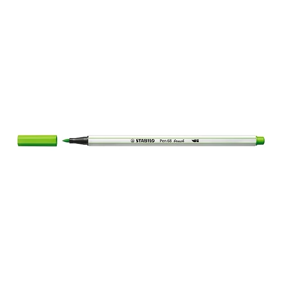 Ecsetfilc Stabilo Pen 68 brush fűzöld