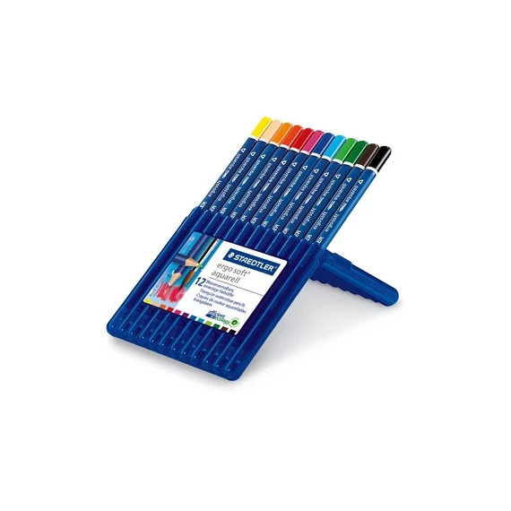 Színes ceruza Staedtler Ergo Soft Aquarell 12 db-os klt.