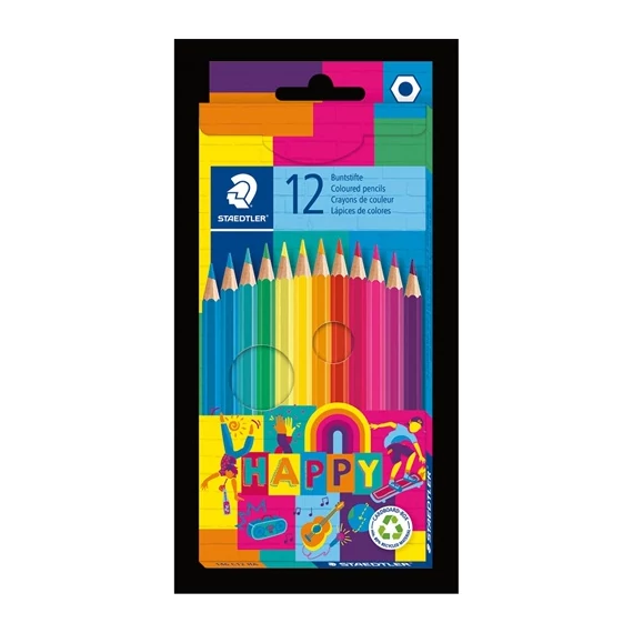 Színes ceruza Staedtler Happy 12 db-os klt.