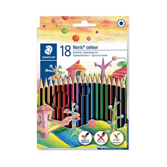 Színes ceruza Staedtler Noris 18 db-os klt.