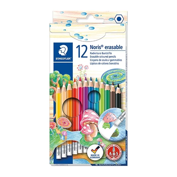 Színes ceruza Staedtler Noris Club 12 db-os klt.radíros