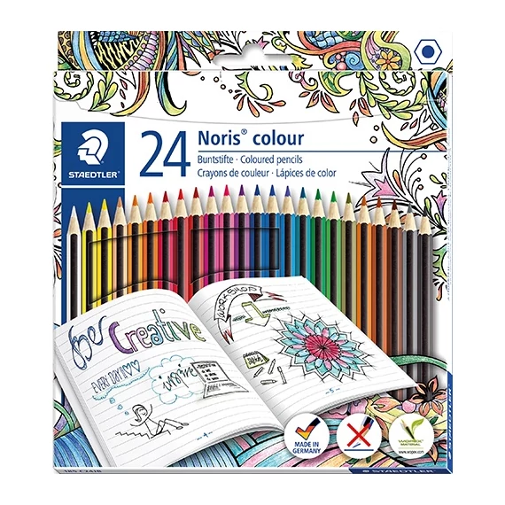 Színes ceruza Staedtler Noris Colour 24 db-os klt.