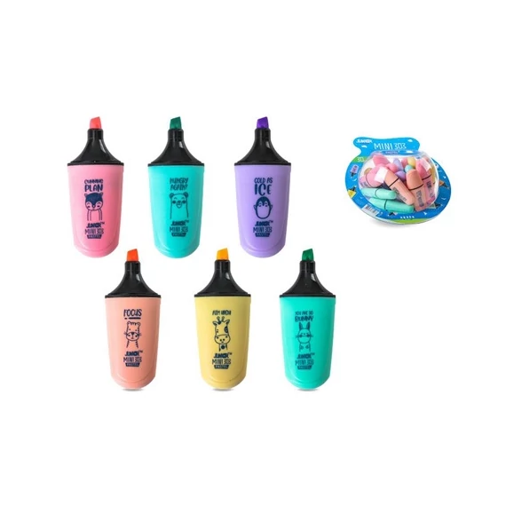 Szövegkiemelő Junior pasztell mix "mini 303" vegyes