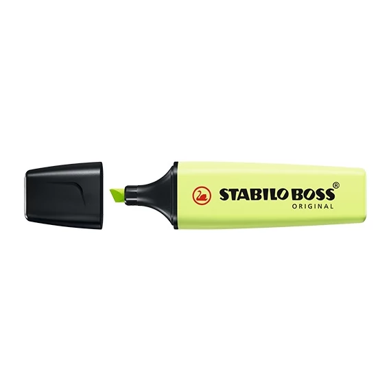 Szövegkiemelő Stabilo Boss Original pastel harmatos lime