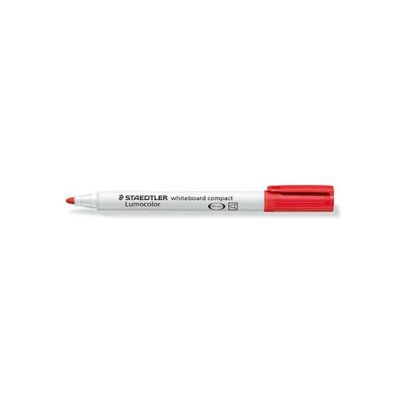 Táblamarker Staedtler Lumocolor Compact kerek piros