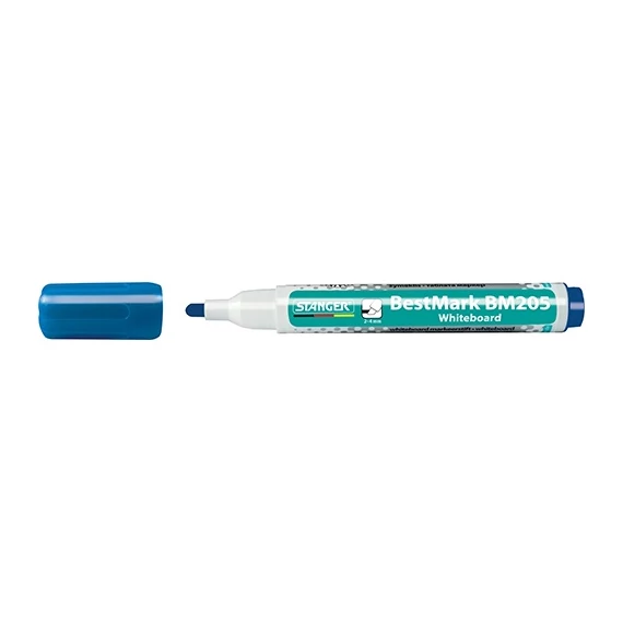 Táblamarker Stanger BM205 kerek 2-4 mm kék
