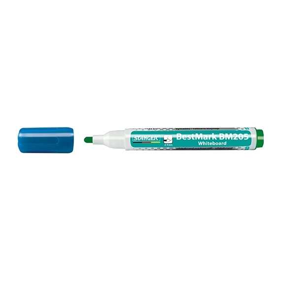 Táblamarker Stanger BM205 kerek 2-4 mm zöld