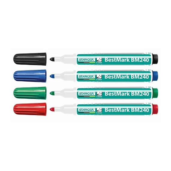 Táblamarker Stanger BM240 kerek 1-3 mm 4 db-os klt.