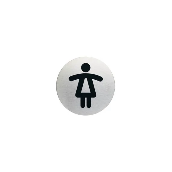 Tájékoztatótábla Durable Picto 83 mm női WC