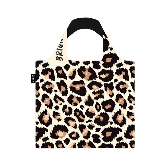 Táska Briony Brown Leopard Skin újrahasznosított
