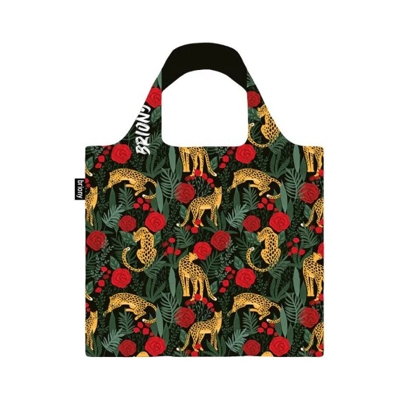 Táska Briony Leopard & Roses újrahasznosított