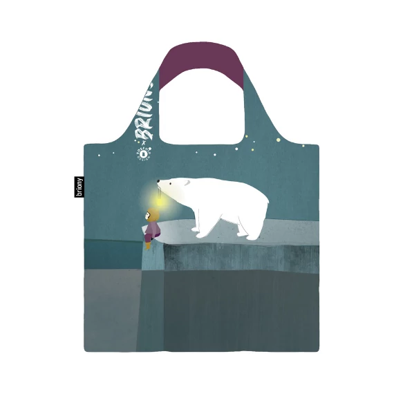 Táska Briony Polar Bear újrahasznosított