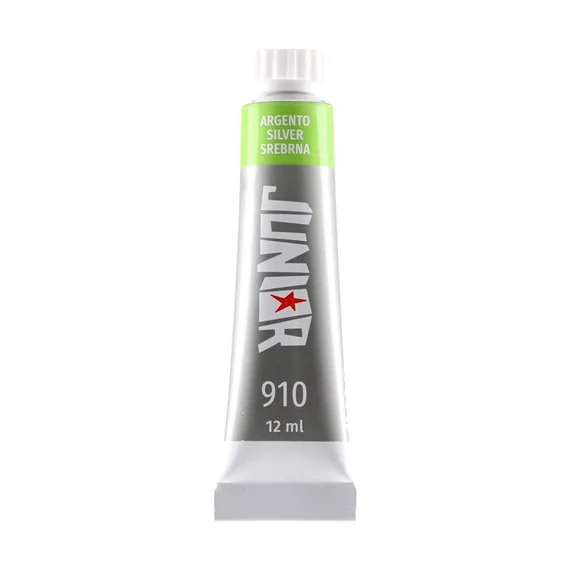 Tempera Brillio Junior 12 ml ezüst