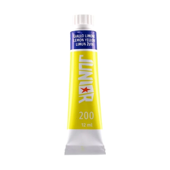 Tempera Brillio Junior 12 ml sárga