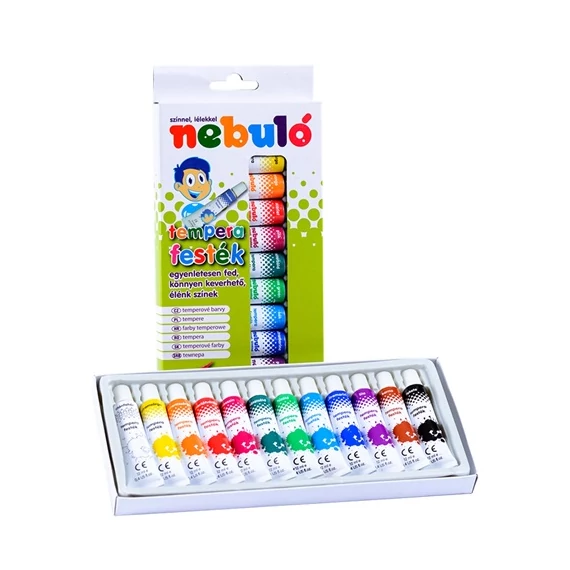 Tempera Nebuló 12 db-os klt. színes