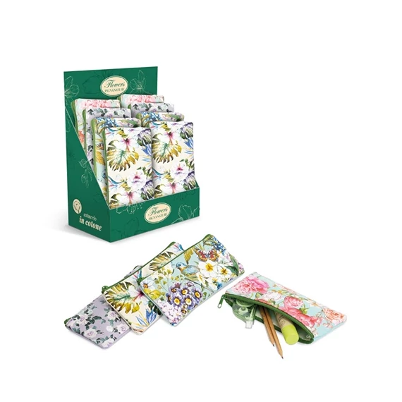 Tolltartó Pigna Nature Flower szögletes textil display-ben