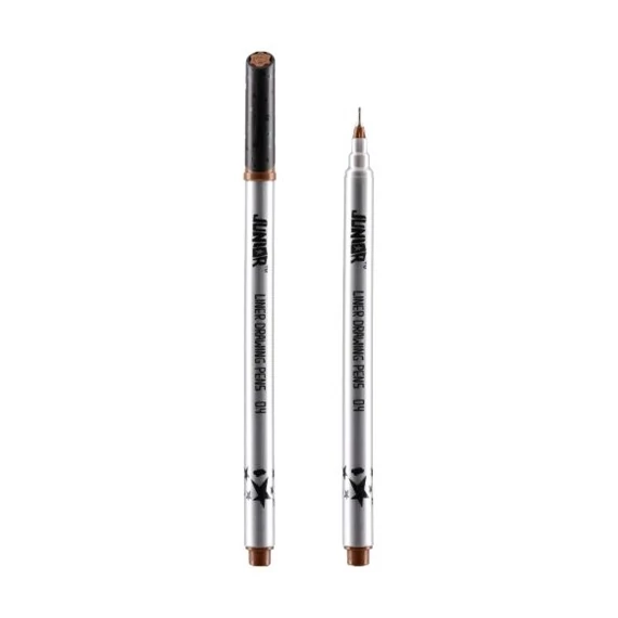 Tűfilc Junior Caroline 0.4 mm barna