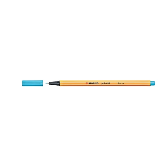 Tűfilc Stabilo Point 88 0,4 mm azúrkék 88/57