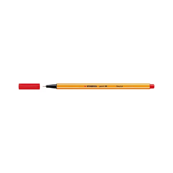 Tűfilc Stabilo Point 88 0,4 mm piros 88/40