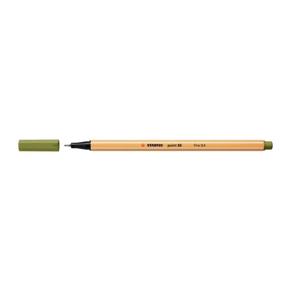 Tűfilc Stabilo Point 88 0,4 mm sárzöld 88/37