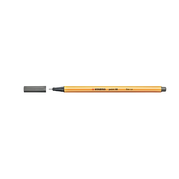 Tűfilc Stabilo Point 88 0,4 mm sötétszürke 88/96